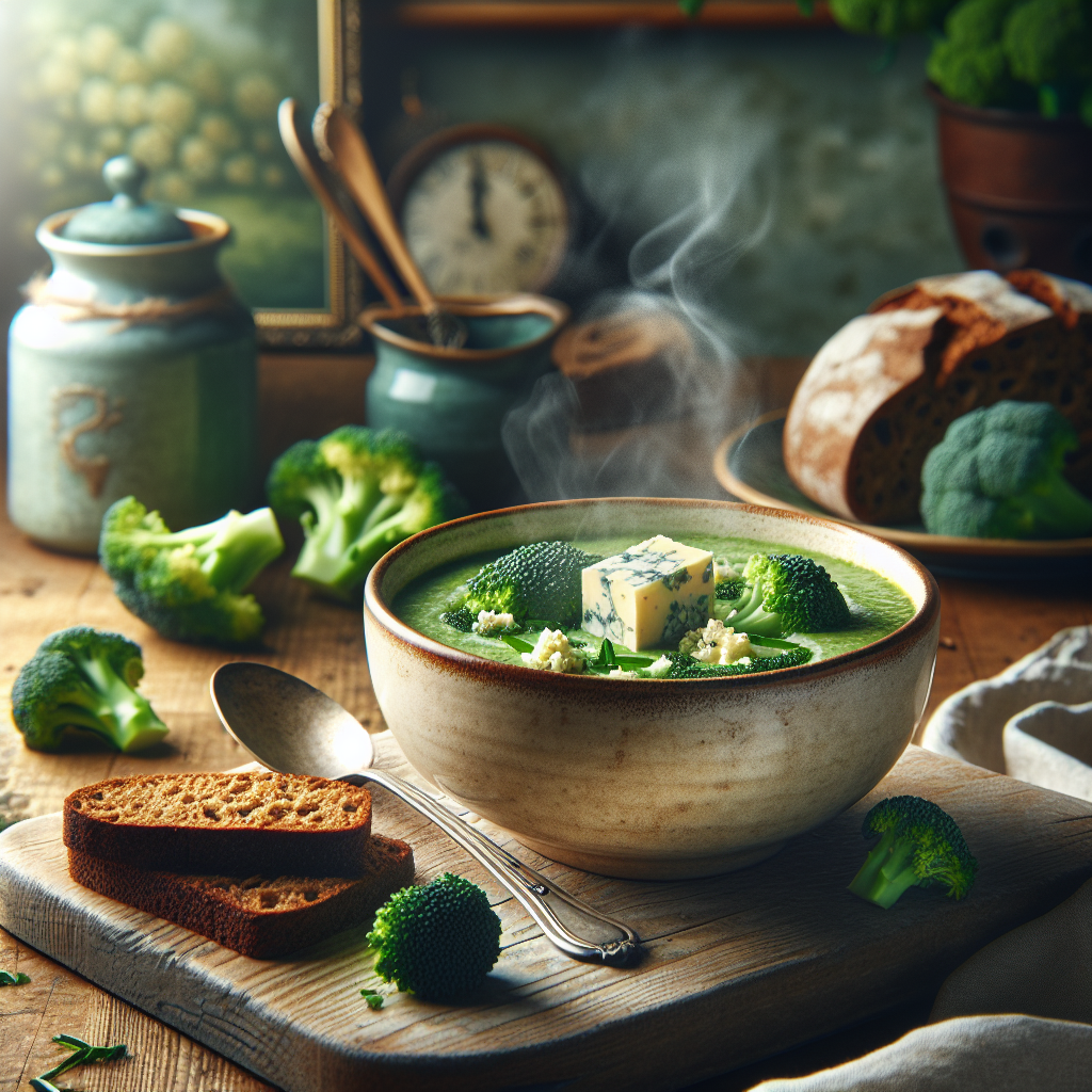 Nationalgericht England: #Stilton and Broccoli Soup# (Rezept)