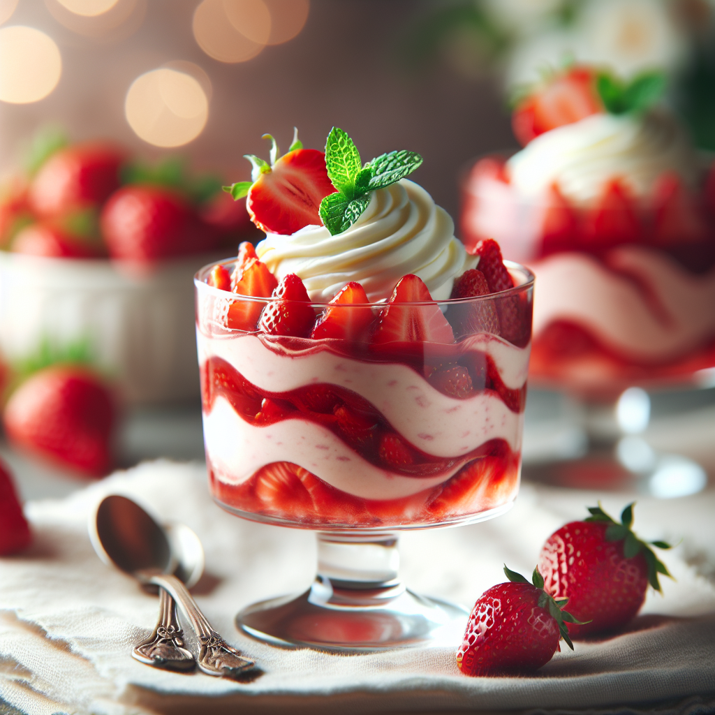 Nationalgericht England: #Strawberry Fool# (Rezept)