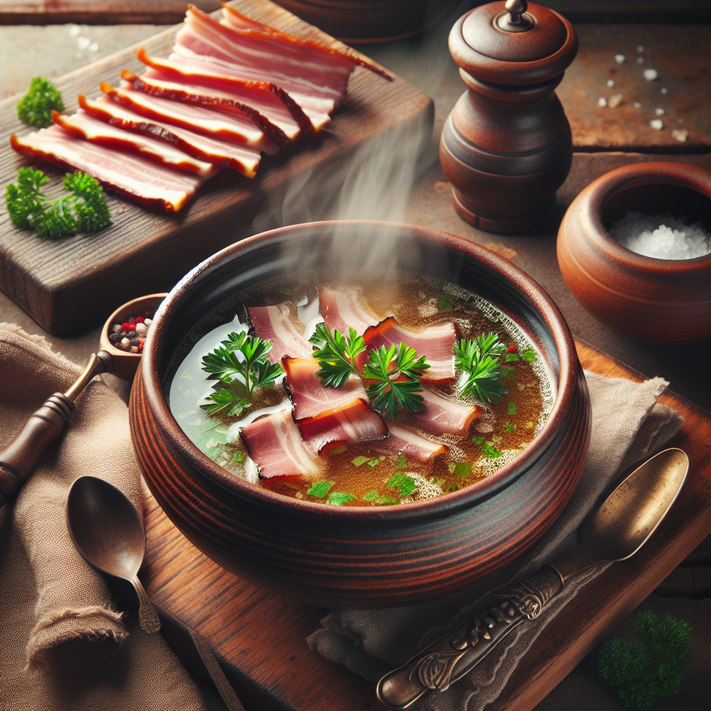 Nationalgericht Estland: #Hernesupp suitsulihaga# (Rezept)