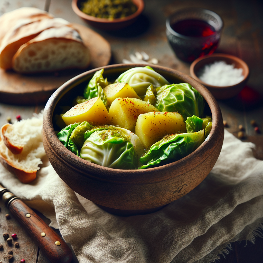 Nationalgericht Estland: #Kartuli-kapsapada# (Rezept)