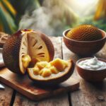 Nationalgericht Fiji: #Boiled Breadfruit with Coconut Cream# (Rezept)