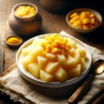 Nationalgericht Fiji: #Boiled Cassava with Mango Chutney# (Rezept)