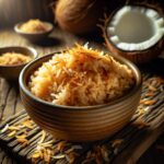 Nationalgericht Fiji: #Caramelized Coconut Rice# (Rezept)