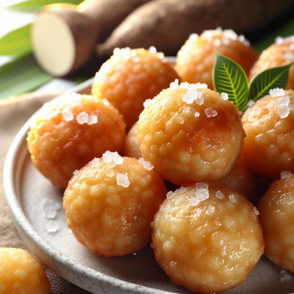 Nationalgericht Fiji: #Cassava Balls# (Rezept)
