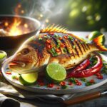 Nationalgericht Fiji: #Chilli Lime Grilled Snapper# (Rezept)
