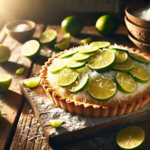 Nationalgericht Fiji: #Coconut and Lime Tart# (Rezept)