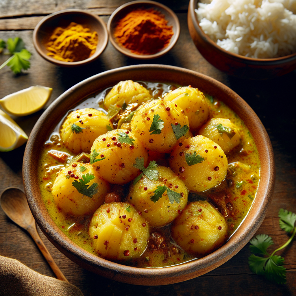 Nationalgericht Fiji: #Fijian Breadfruit Curry# (Rezept)