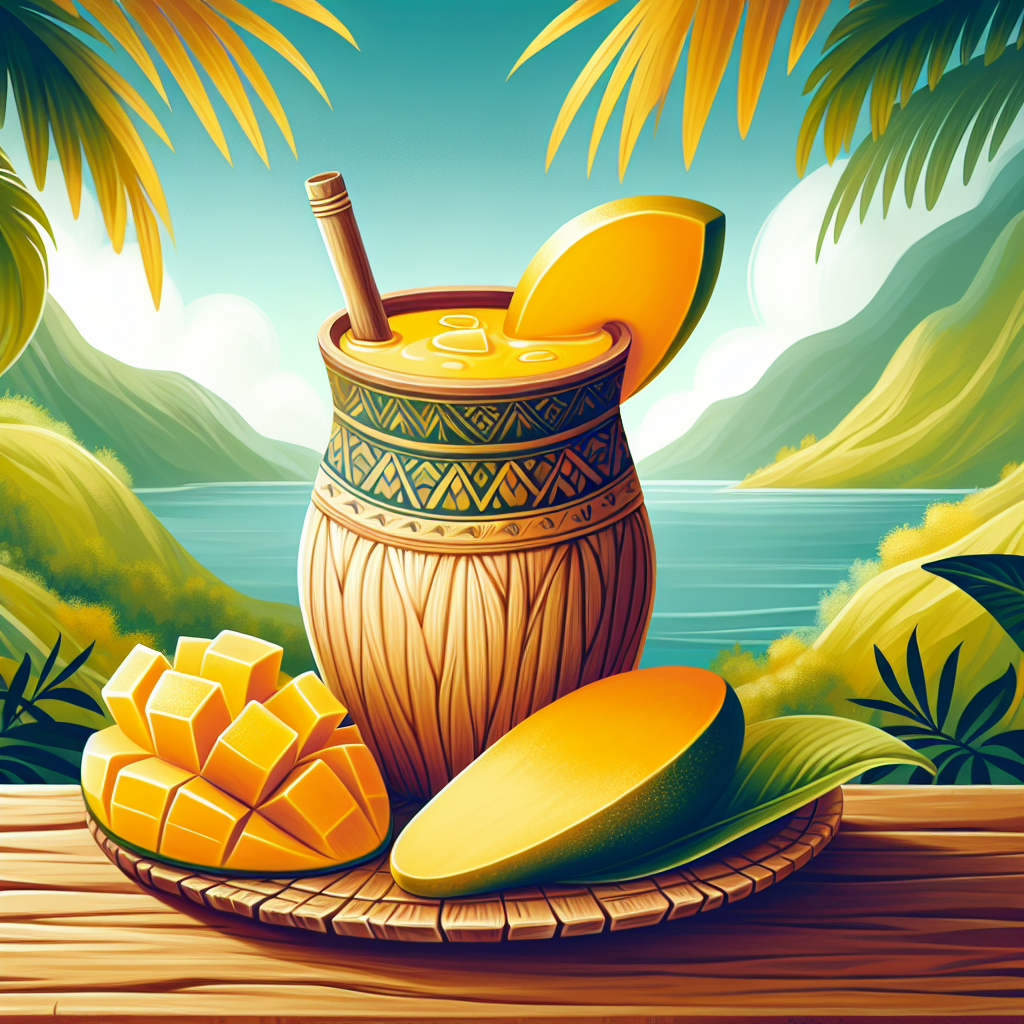 Nationalgericht Fiji: #Fijian Mango Lassi# (Rezept)