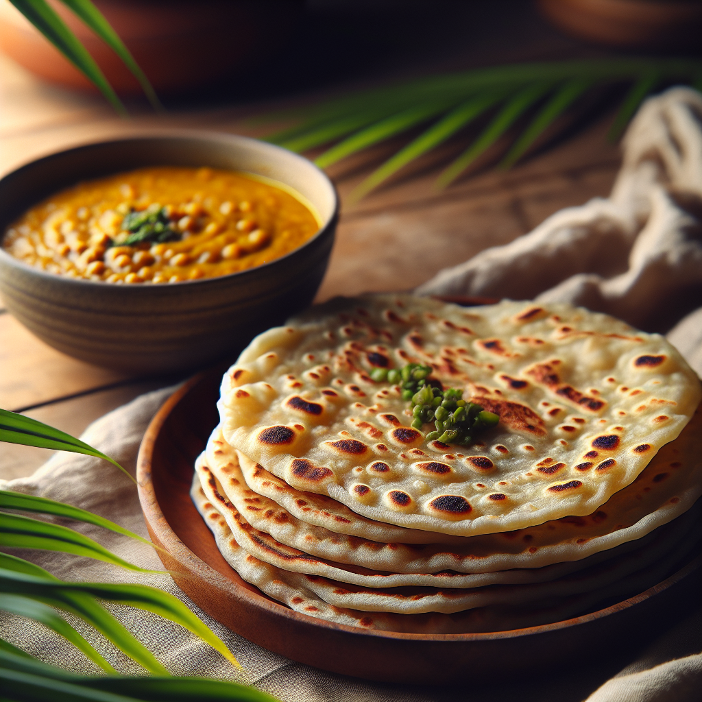 Nationalgericht Fiji: #Fijian Roti and Dahl# (Rezept)