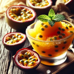 Nationalgericht Fiji: #Fresh Passion Fruit Sorbet# (Rezept)