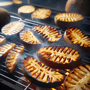Nationalgericht Fiji: #Grilled Breadfruit Slices# (Rezept)