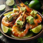 Nationalgericht Fiji: #Grilled Prawns with Lime Butter# (Rezept)