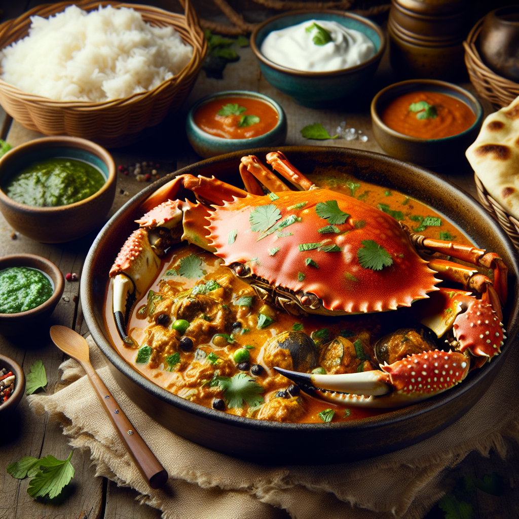 Nationalgericht Fiji: #Mud Crab Curry# (Rezept)