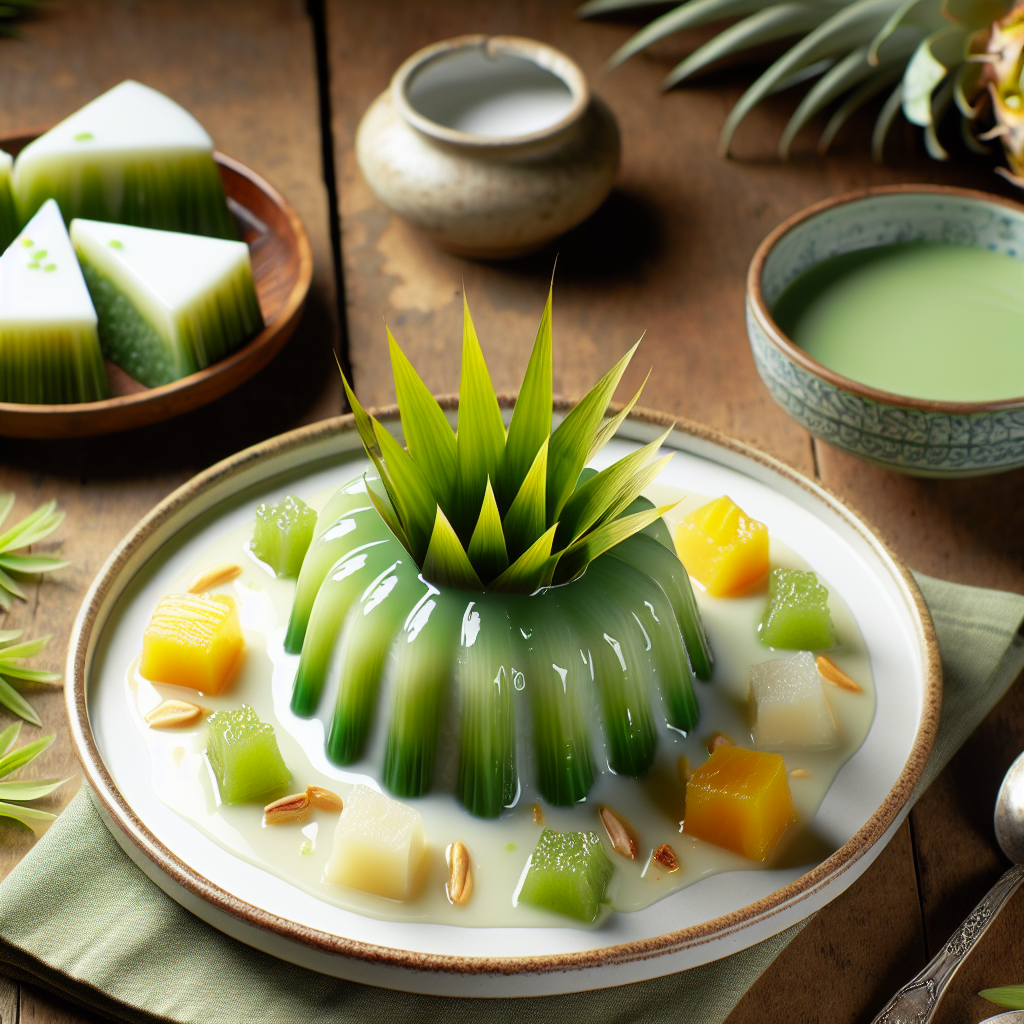 Nationalgericht Fiji: Pandanus Pudding (Rezept)