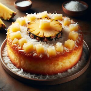 Nationalgericht Fiji: #Pineapple Coconut Cake# (Rezept)