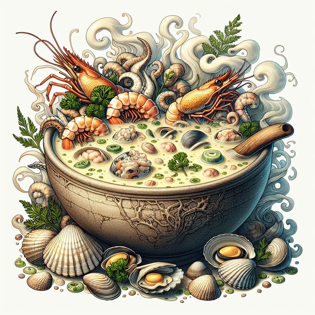 Nationalgericht Fiji: #Seafood Chowder# (Rezept)