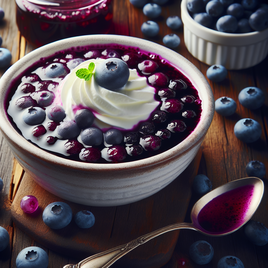 Nationalgericht Finnland: Mustikkakeitto (Rezept)