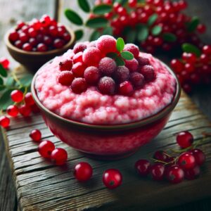 Nationalgericht Finnland: #Vispipuuro puolukoista# (Rezept)