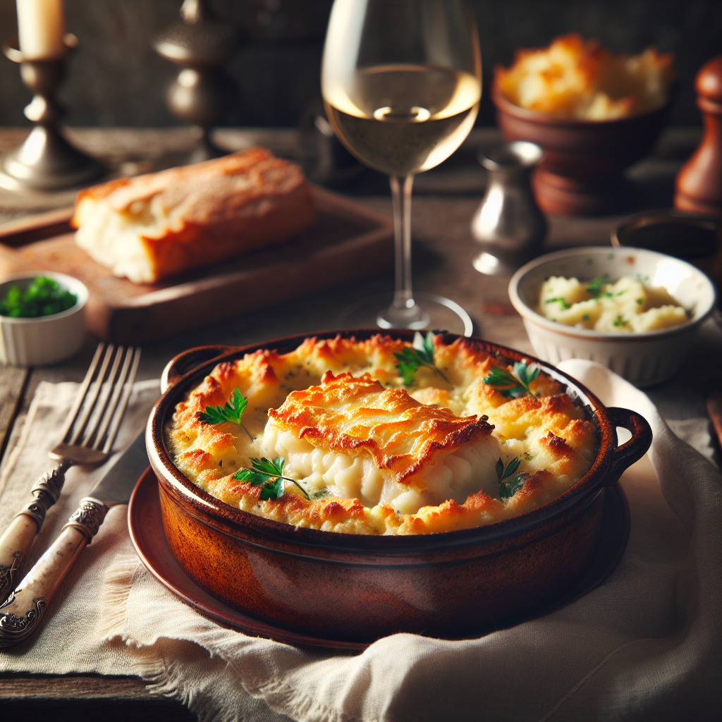 Nationalgericht Frankreich: Brandade Parmentière (Rezept)