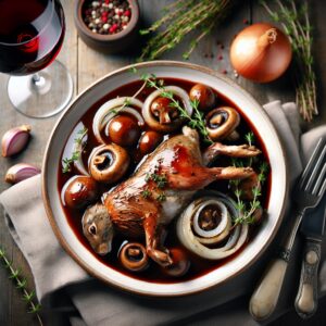 Nationalgericht Frankreich: #Civet de Lapin# (Rezept)