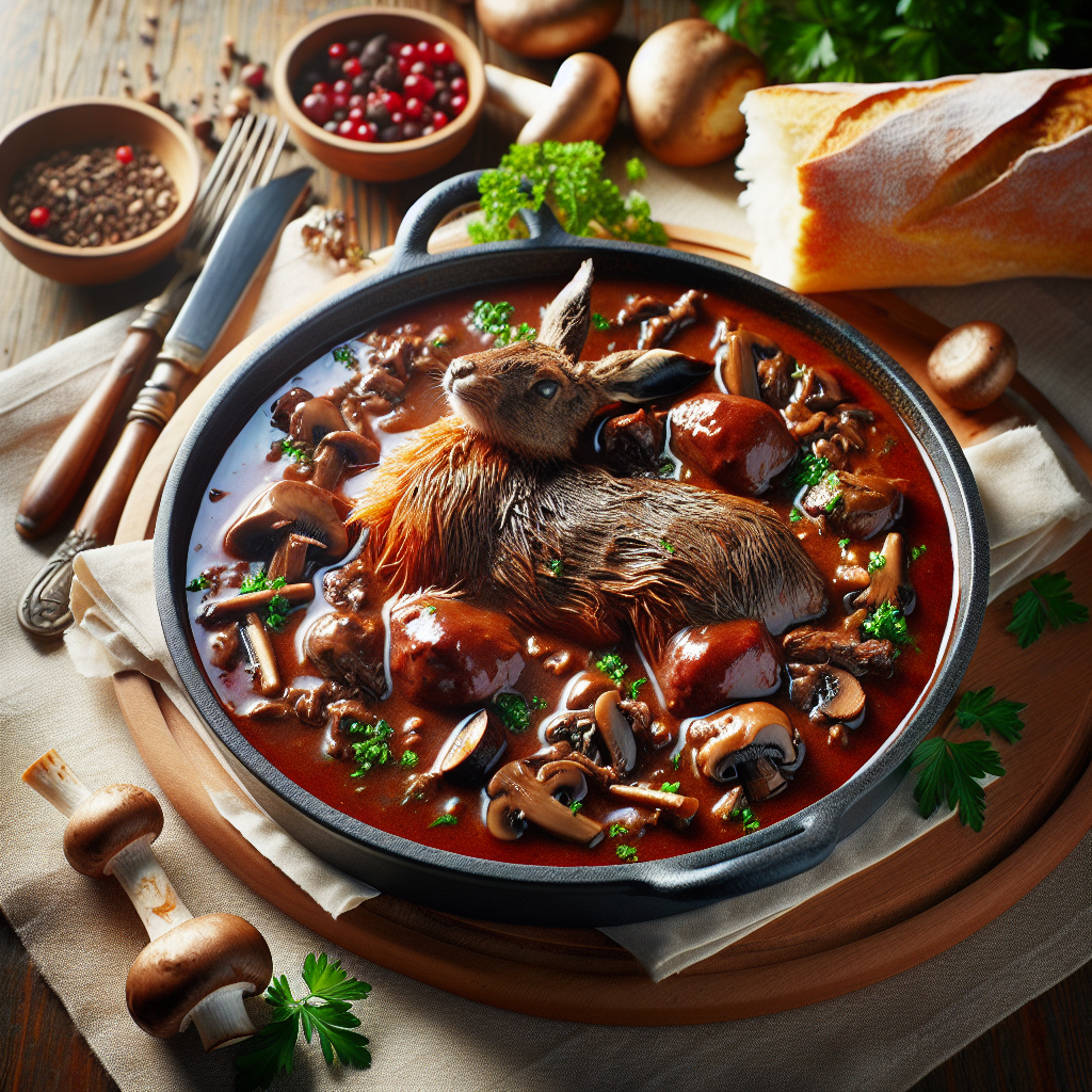 Nationalgericht Frankreich: Civet de Lièvre (Rezept)