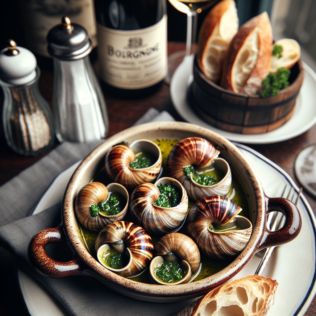 Nationalgericht Frankreich: Escargots de Bourgogne (Rezept)