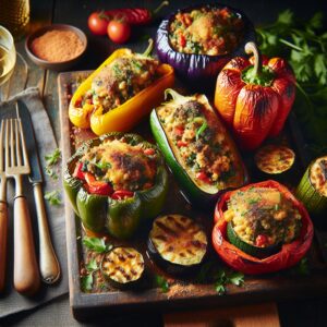 Nationalgericht Frankreich: #Farcis de Légumes Provençaux# (Rezept)