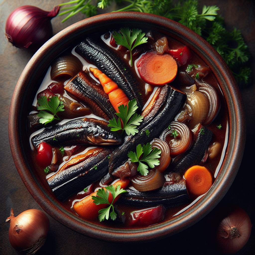 Nationalgericht Frankreich: Matelote d’Anguilles (Rezept)