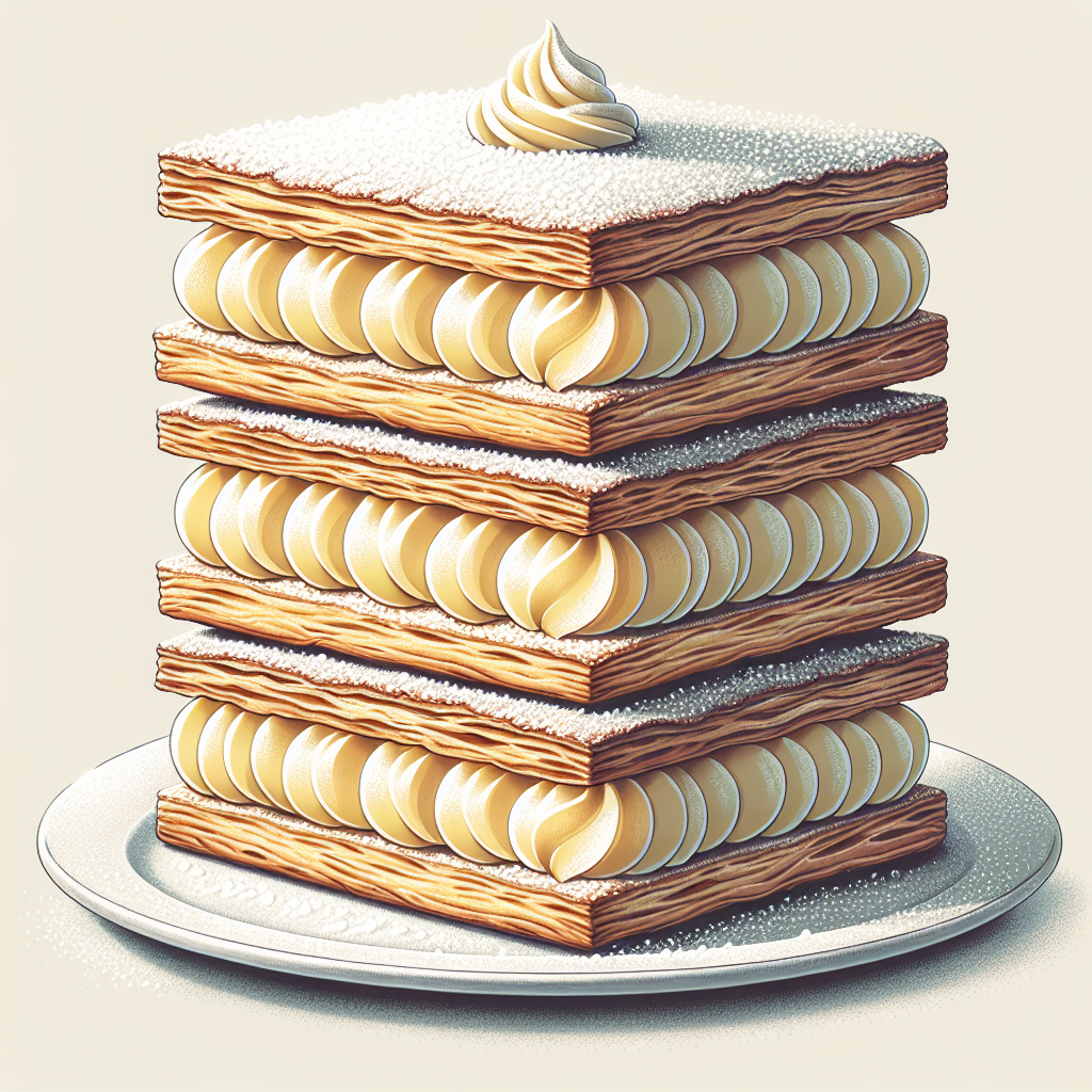 Nationalgericht Frankreich: #Mille-Feuille# (Rezept)