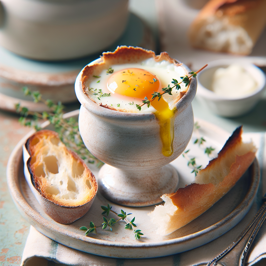Nationalgericht Frankreich: #Oeufs Cocotte# (Rezept)