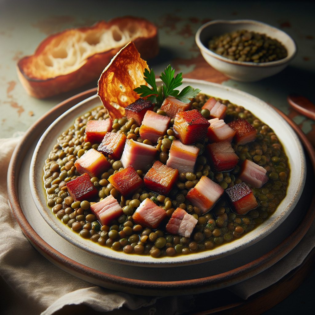 Nationalgericht Frankreich: #Petit Salé aux Lentilles# (Rezept)