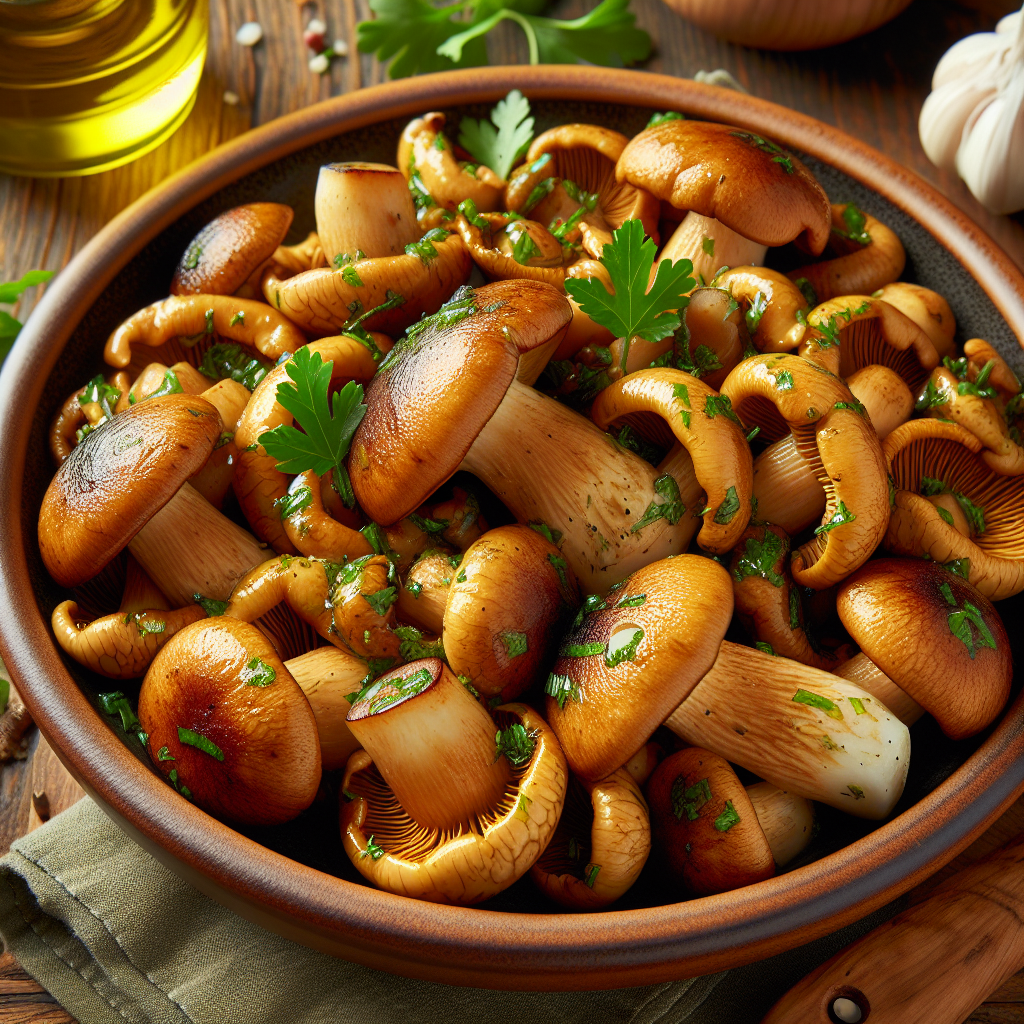 Nationalgericht Frankreich: #Poêlée de Cèpes# (Rezept)