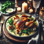 Nationalgericht Frankreich: #Poulet à la Crème# (Rezept)