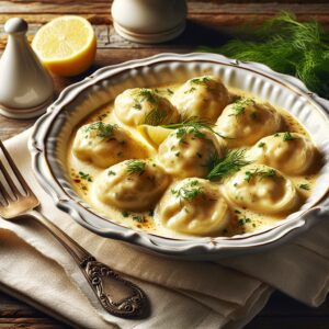 Nationalgericht Frankreich: #Quenelles de Volaille# (Rezept)
