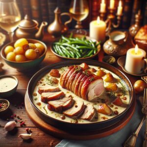 Nationalgericht Frankreich: #Rôti de Porc au Lait# (Rezept)