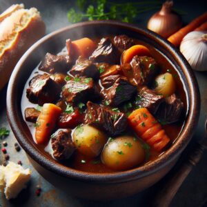 Nationalgericht Frankreich: #Ragout de Boeuf# (Rezept)