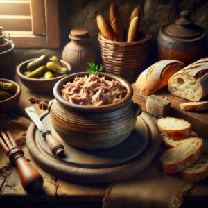 Nationalgericht Frankreich: #Rillettes de Porc# (Rezept)