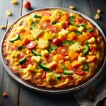 Nationalgericht Gabun: #Omelette aux Légumes Tropicaux# (Rezept)