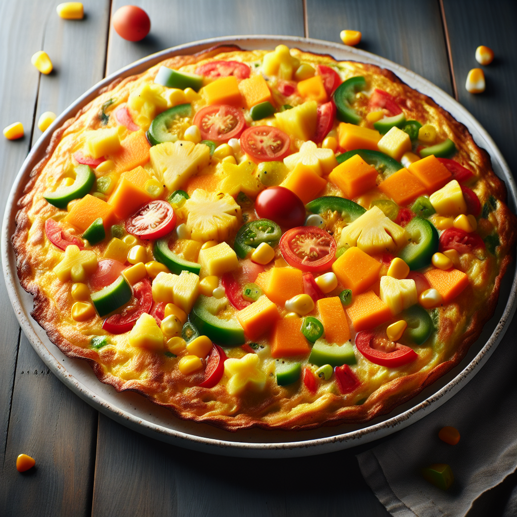 Nationalgericht Gabun: Omelette aux Légumes Tropicaux (Rezept)