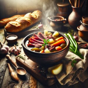 Nationalgericht Gabun: #Soupe de Viande Fumée# (Rezept)