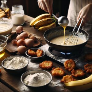 Nationalgericht Gambia: #Banana Fritters# (Rezept)