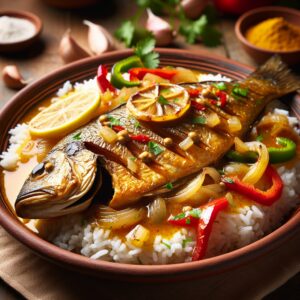 Nationalgericht Gambia: #Fish Yassa# (Rezept)