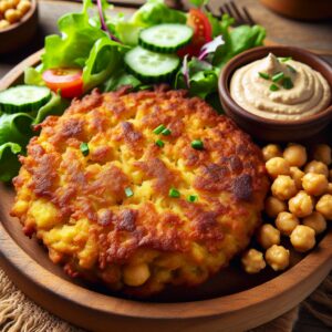 Nationalgericht Gambia: #Kichererbsen-Fritter# (Rezept)