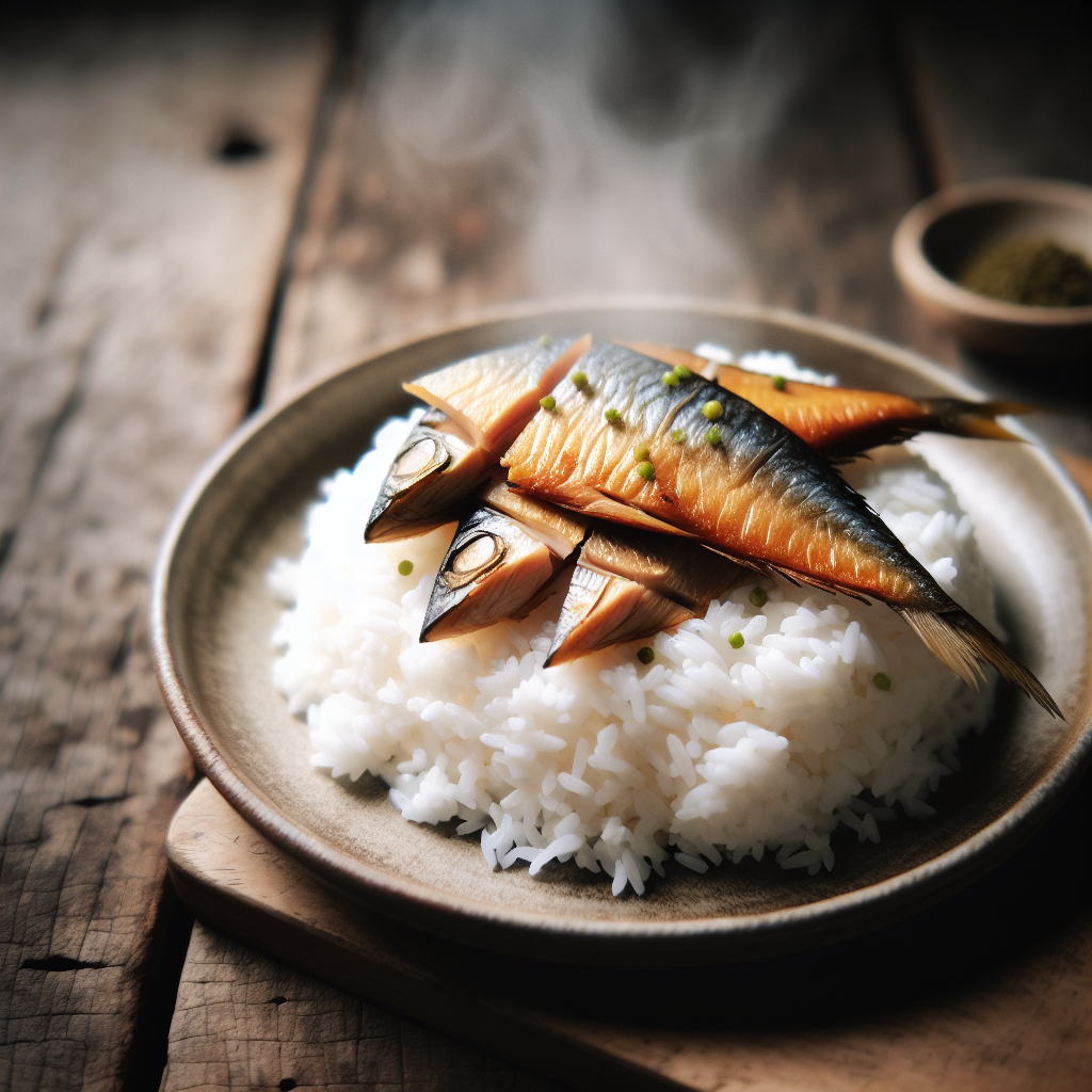 Nationalgericht Gambia: Reis mit geräuchertem Fisch (Rezept)