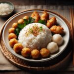 Nationalgericht Gambia: #Rice and Fish Balls# (Rezept)