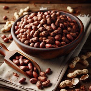 Nationalgericht Gambia: #Roasted Groundnut Snack# (Rezept)