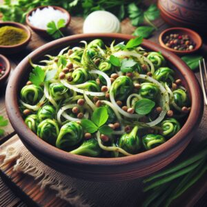 Nationalgericht Georgien: #Jonjoli Salat# (Rezept)