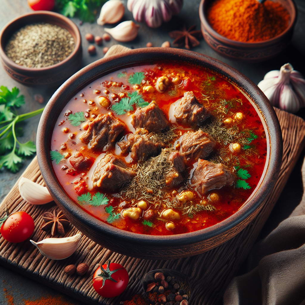 Nationalgericht Georgien: Megrelian Kharcho (Rezept)