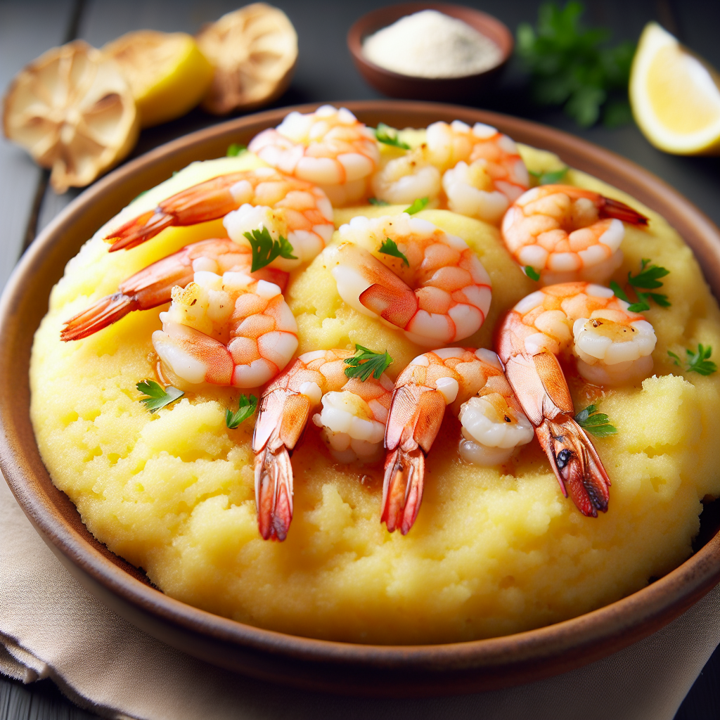 Nationalgericht Ghana: Abolo with Shrimp (Rezept)