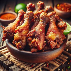 Nationalgericht Ghana: #Chofi (Fried Turkey Tails)# (Rezept)
